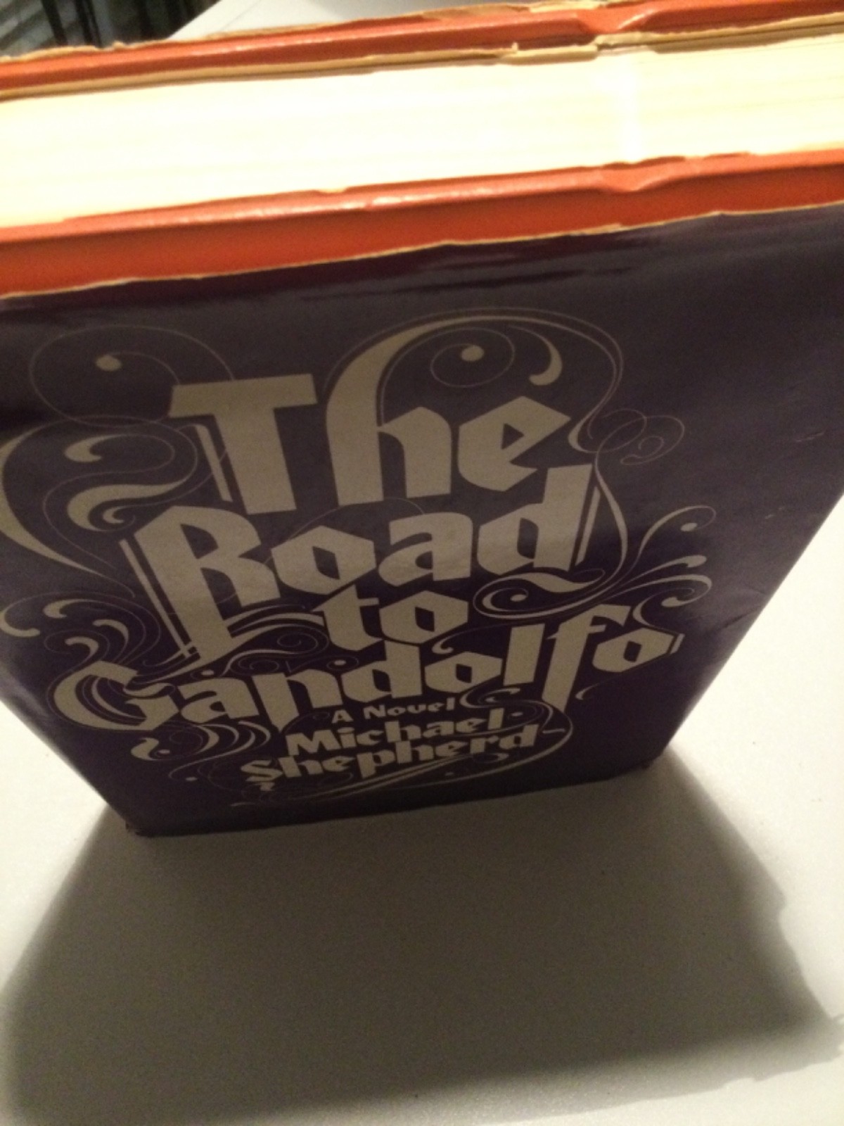 1st printing -The Road to Gandolfo by Michael Shepherd HC 1975 VG-1 DC as shown