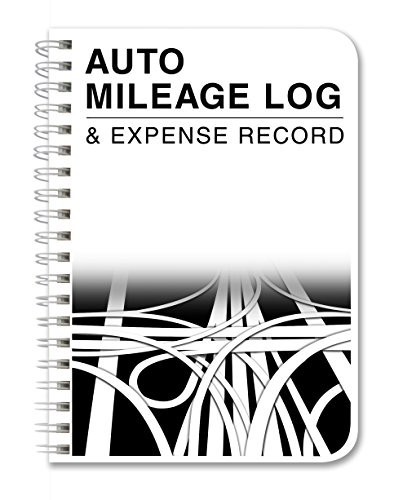 Mileage Log Book for Auto Expense Tracking – 126 Pages, 5″x7″, Tax Record Notebo