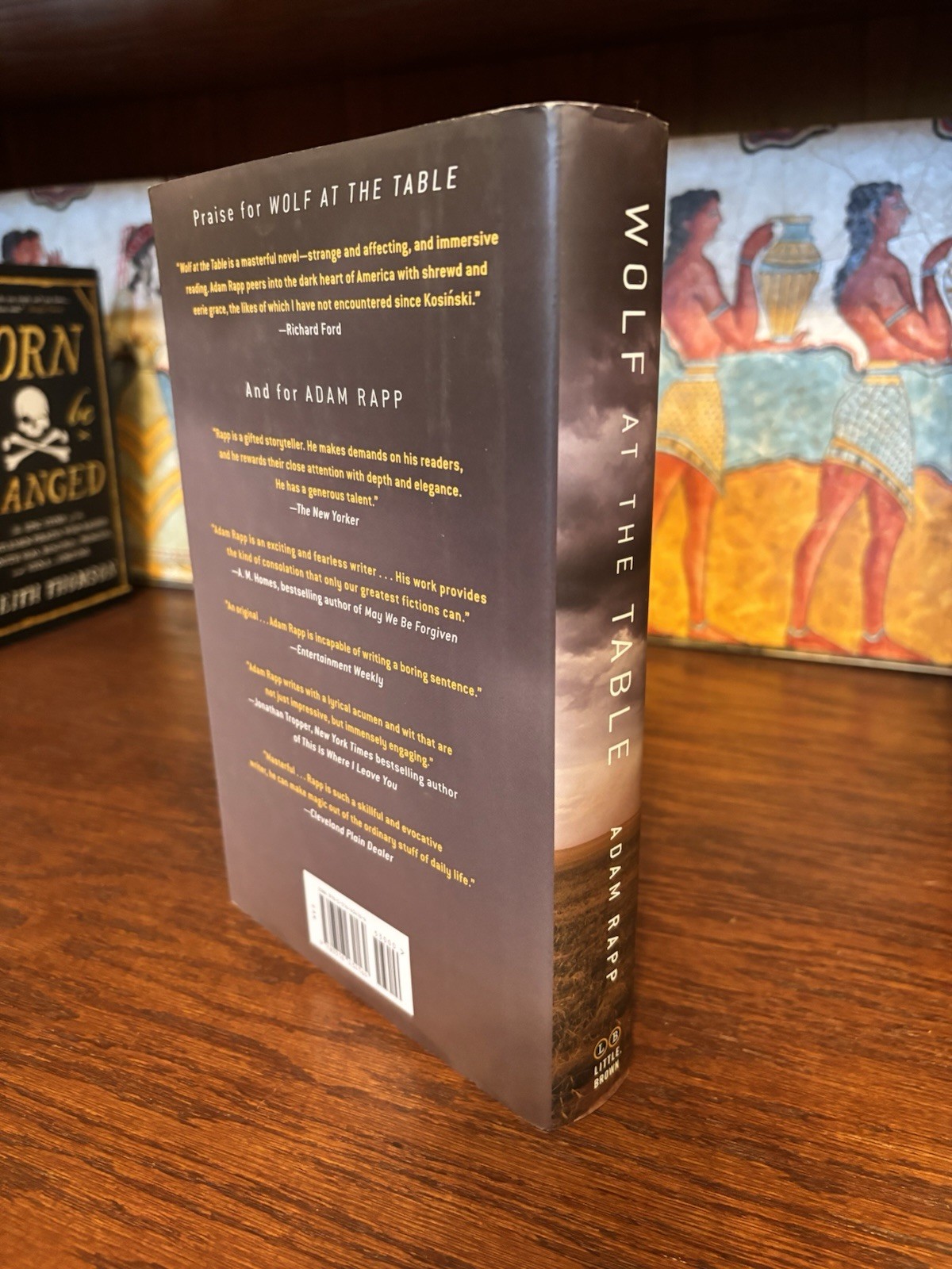 Wolf at the Table. Adam Rapp. 1st HC Ptg. LB 2024. Near Fine. Unread