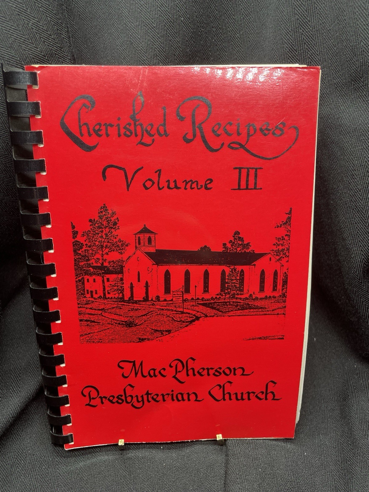 Cherished Recipes Vol.2 McPherson Presbyterian Church 1992 Spiral Cookbook
