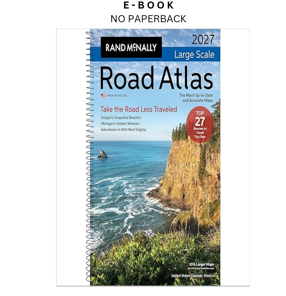 Rand McNally 2027 Large Scale Road Atlas, Rand McNally 2026