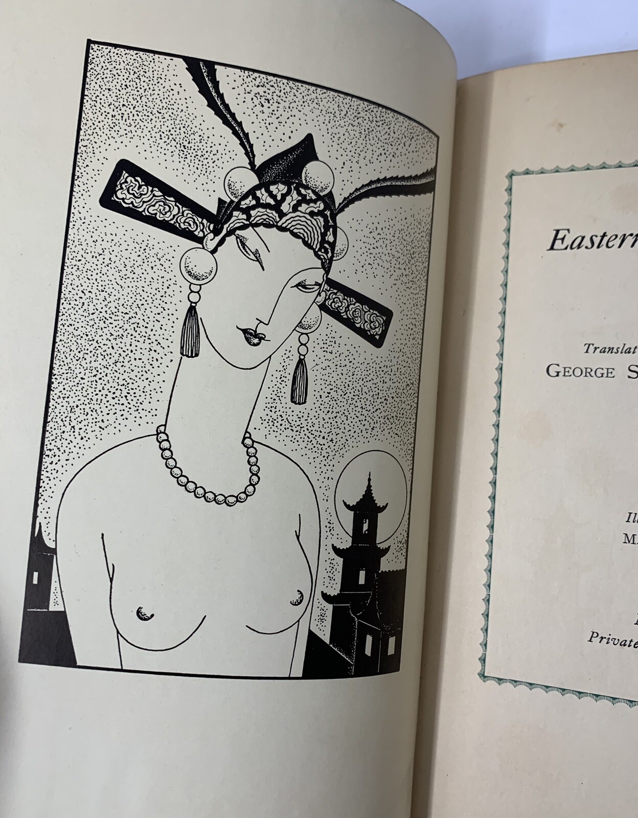 Eastern Shame Girl George Soulie DeMorant 1929 Hardcover Limited Edition Book