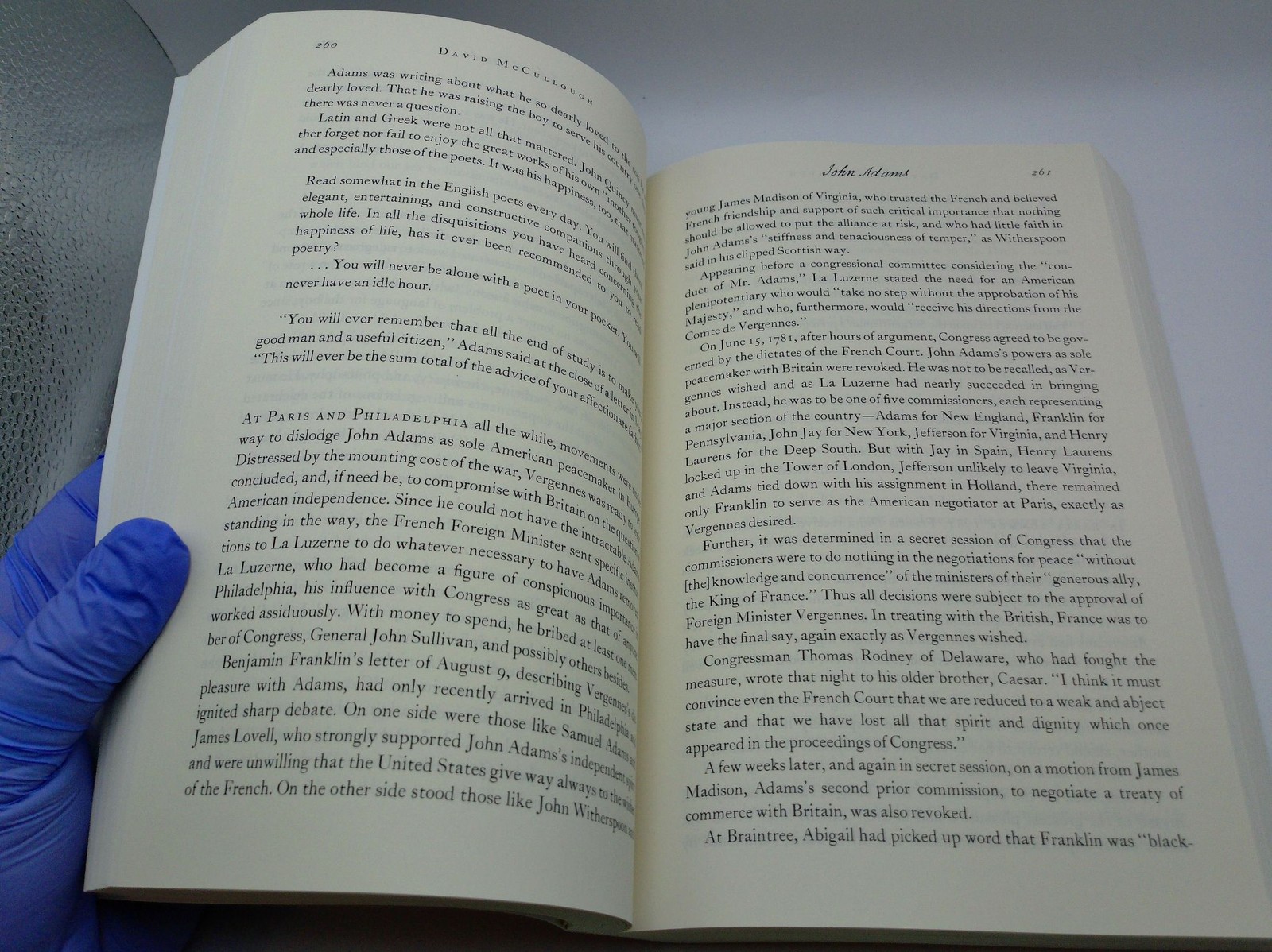 David McCullough John Adams Paperback Touchstone Biography 2002 Illustrated
