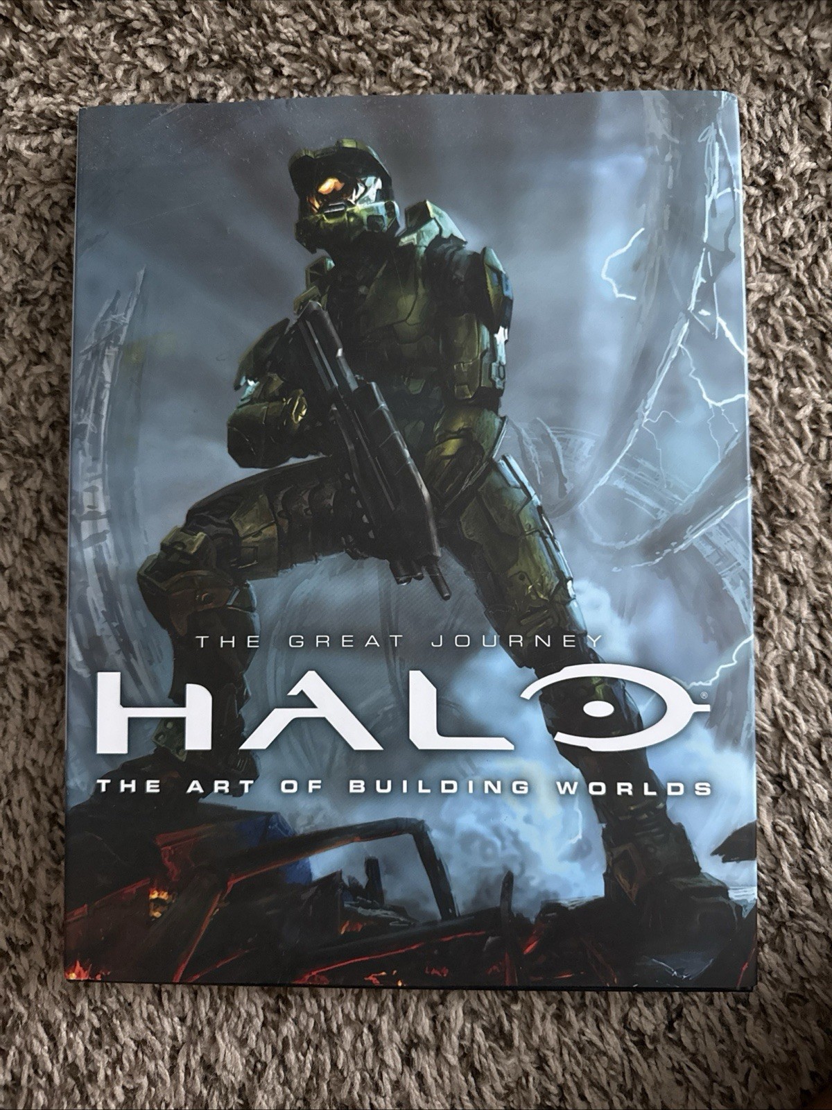 Halo the Art of Building Worlds The Great Journey Titan Books 2011, Hardcover)