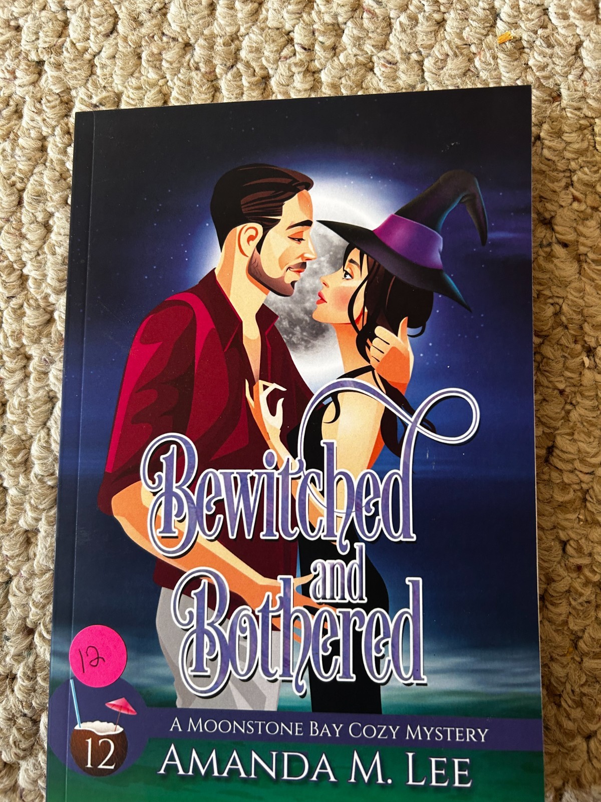 Bewitched & Bothered by Amanda M Lee #12 in Moonstone Bay Cozy Mystery PB in VGC
