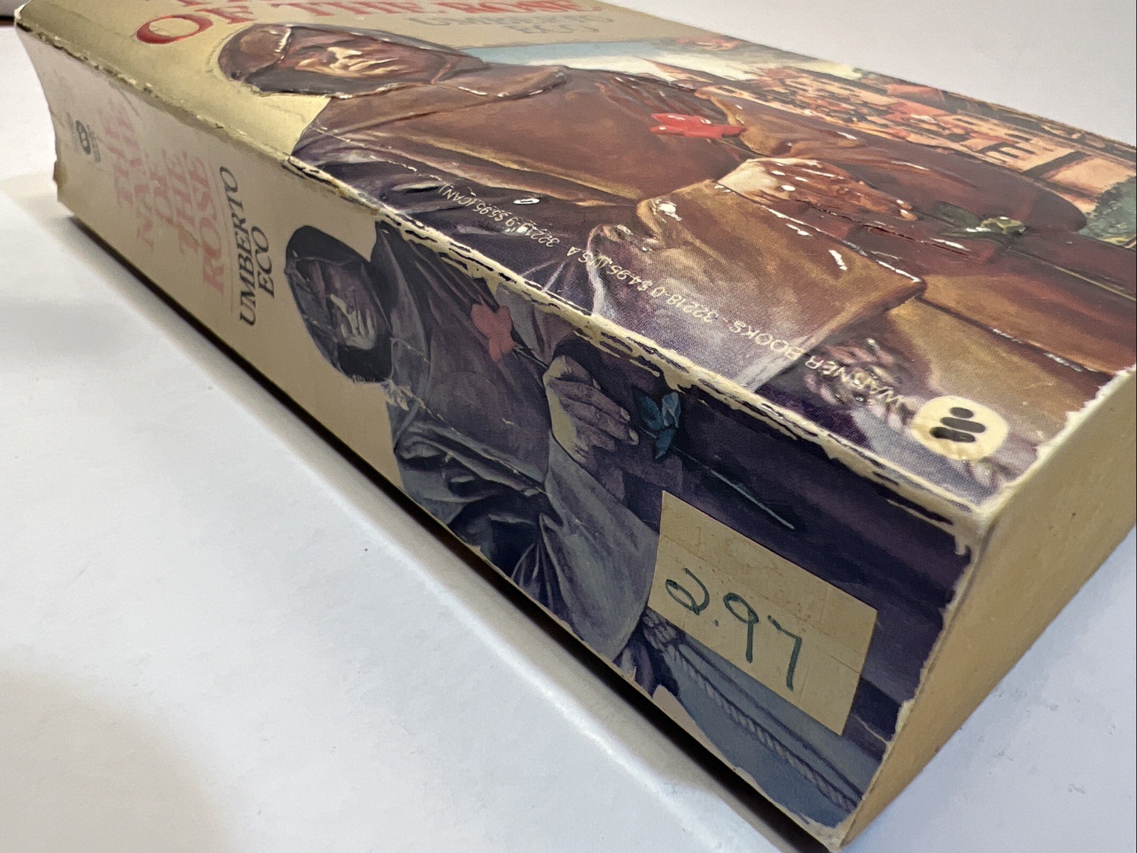 The Name of the Rose By Umberto Eco – Gold Cover 1984 First Warner Press