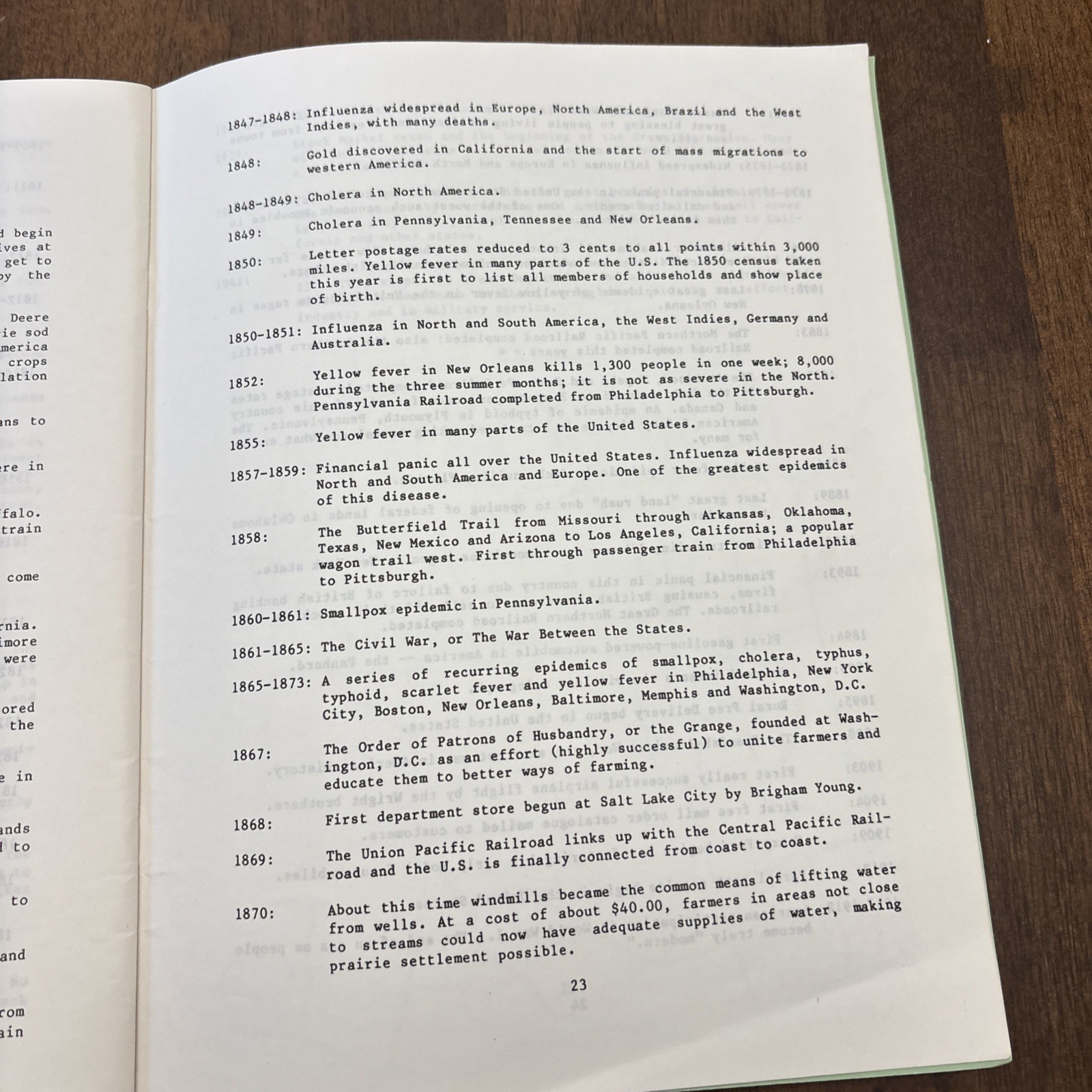 American Migration Guide John H. Heisey 1985 Book History 28 Pages