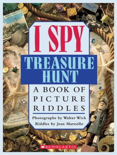 I Spy Treasure Hunt: A Book of Picture Riddles – Hardcover – GOOD