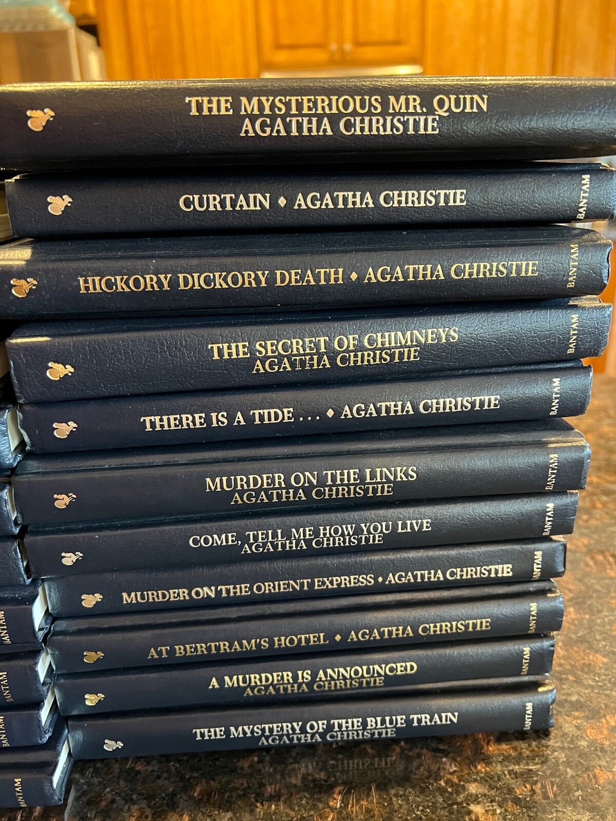 AGATHA CHRISTIE, MYSTERY COLLECTION, HARDCOVER, CHOOSE BOOKS FROM DROP DOWN MENU