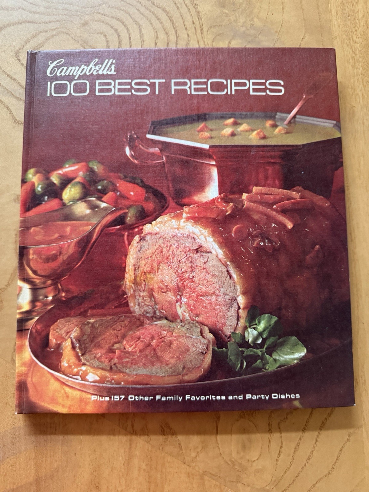 Vintage Campbell’s 100 Best Recipes Cookbook 1977 Hardcover Cook Book