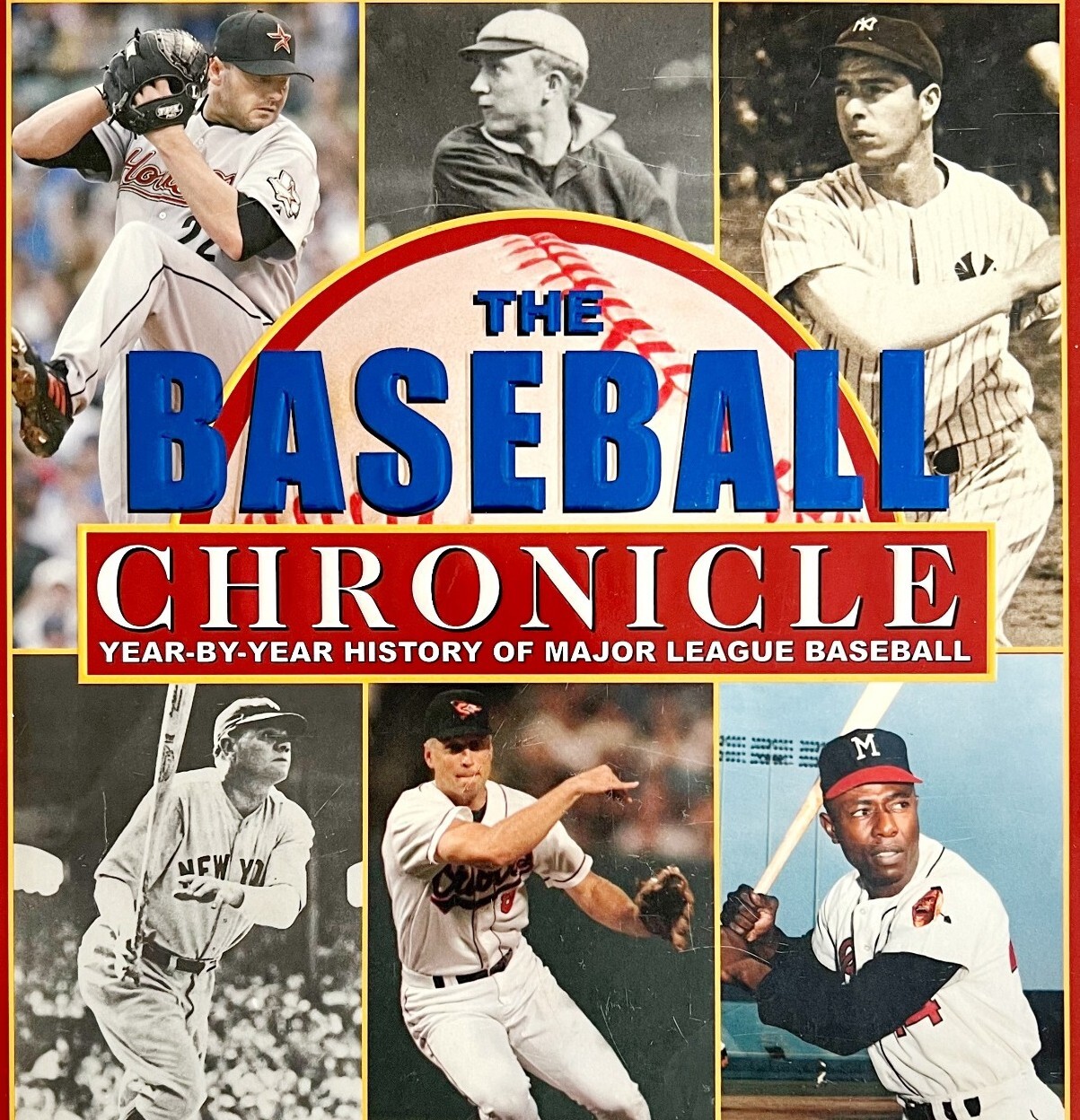 2007 Baseball Chronicle 1st Edition Sports History HC w/Dust Jacket MLB BKBX10