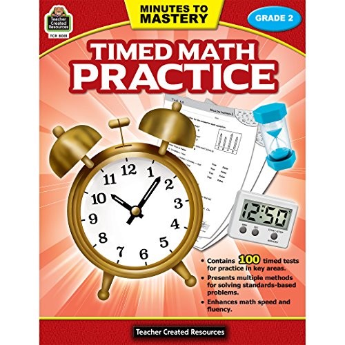 MINUTES TO MASTERY – TIMED MATH PRACTICE (GR. 2) By Teacher Created Resources