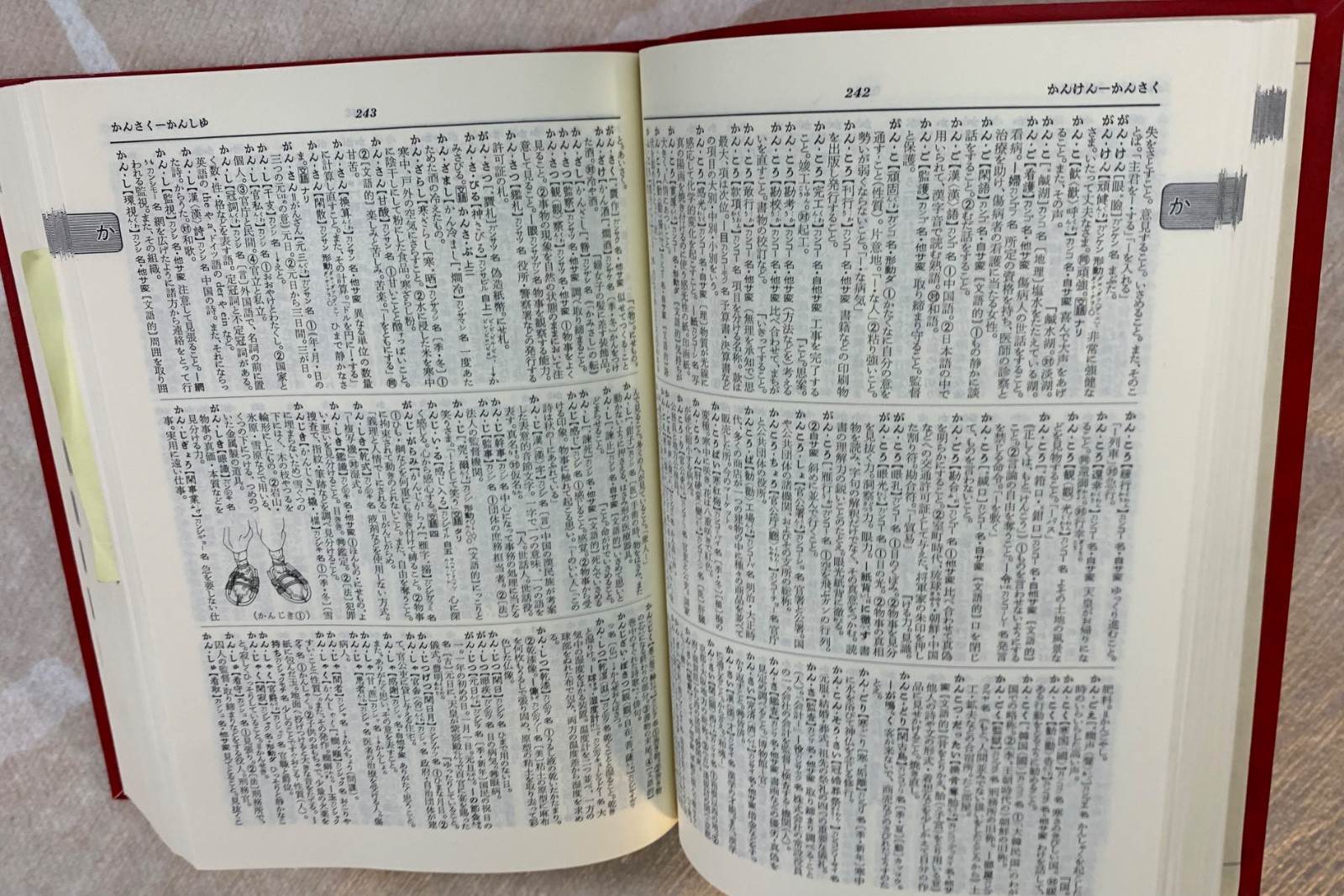 Vintage 1983 Kadokawa New Japanese Dictionary (Shin Kokugo Jiten) – 1981 1st Ed.
