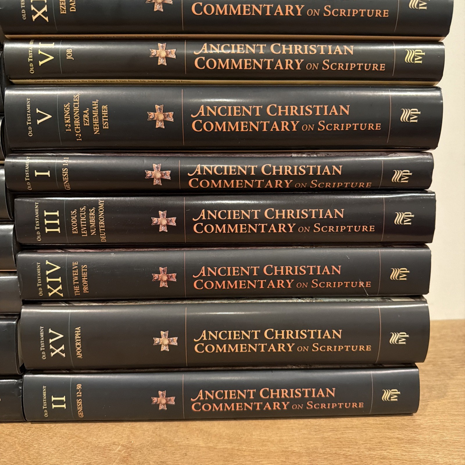 The Ancient Christian Commentary on Scripture [29 Volume Set] Hard Cover.