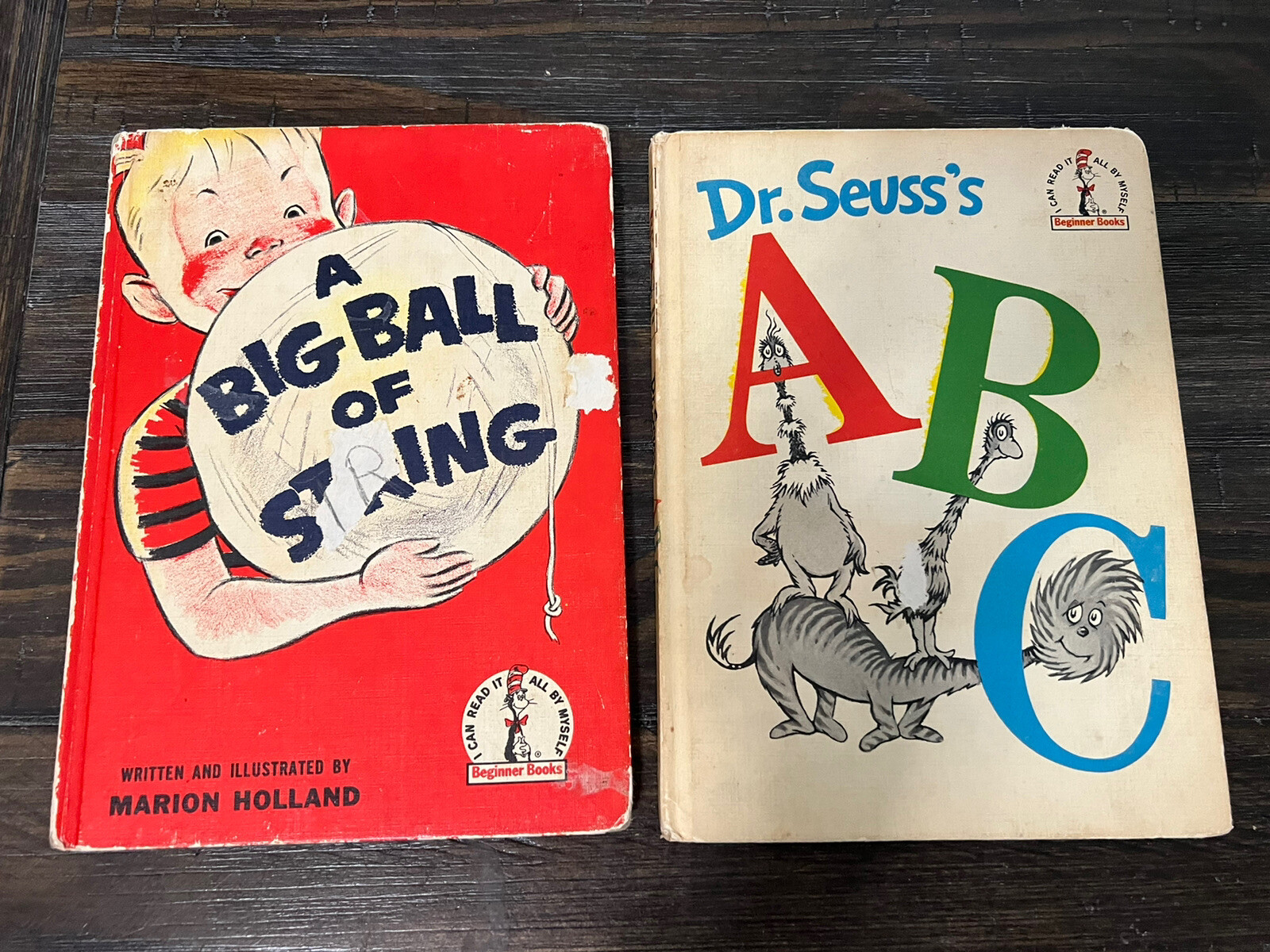 Lot Of 11 Vintage Dr Seuss Hardcover Books Multiple Titles & Authors Rare