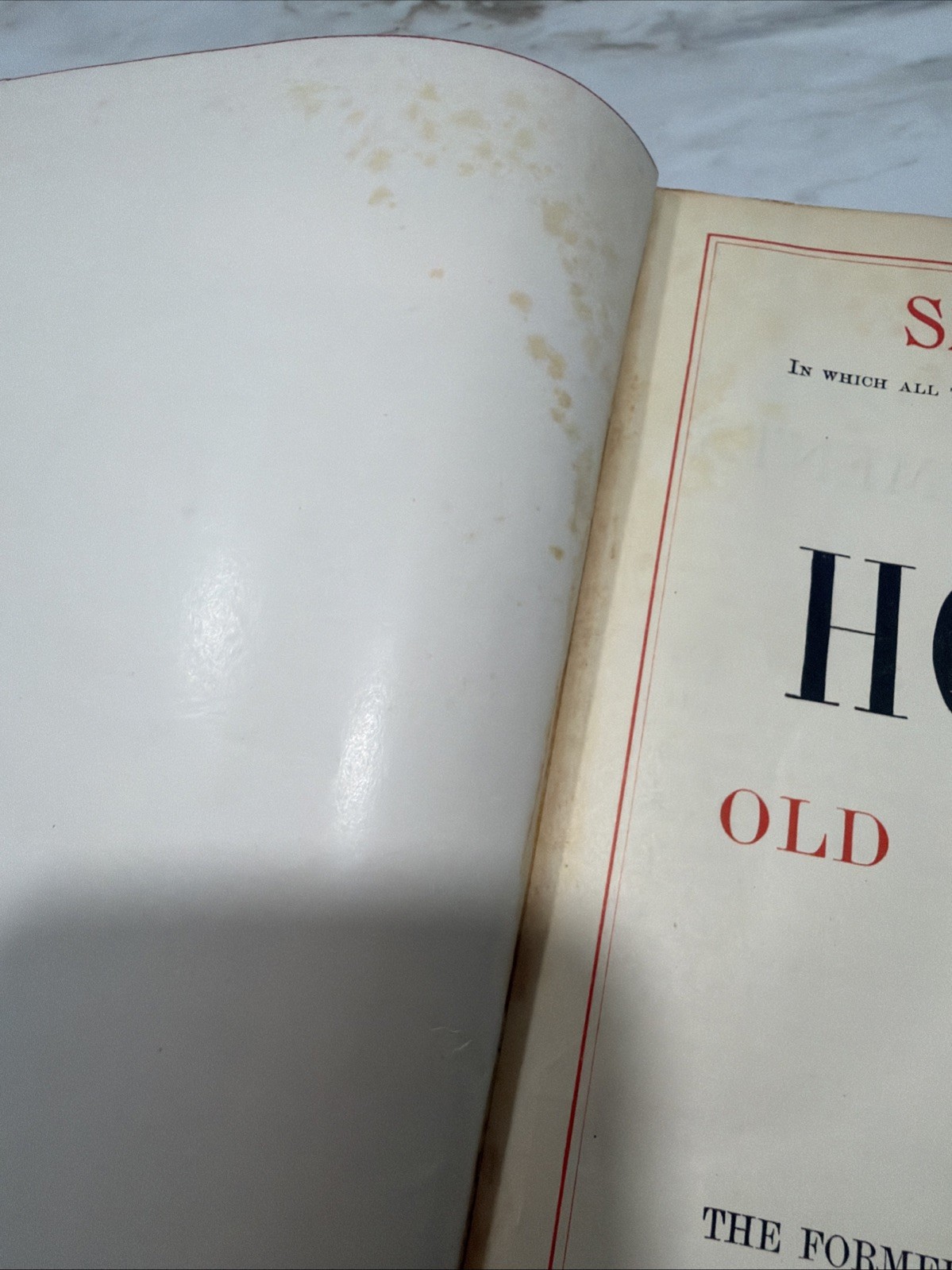 Holy Bible Vintage Holman Large 20th Century Edition 1930’s 1940’s Antique Book
