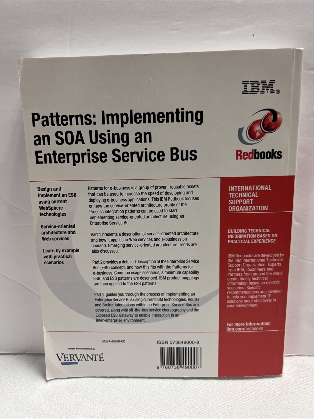 Patterns : Implementing an SOA Using an Enterprise Service Bus by Martin Keen…