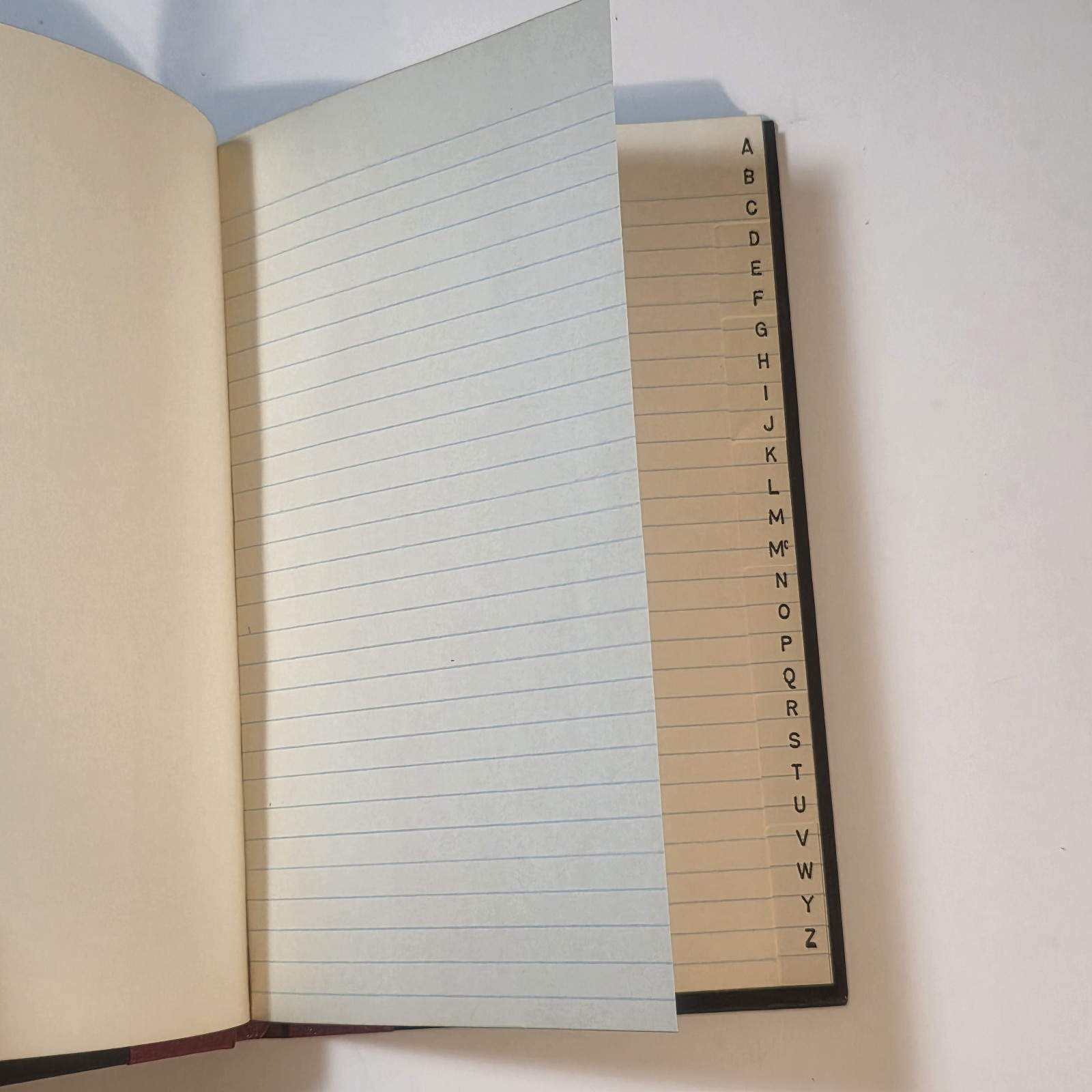 Vintage 1970s S.E. Ledger, Hard Cover, 126 Pages + Index