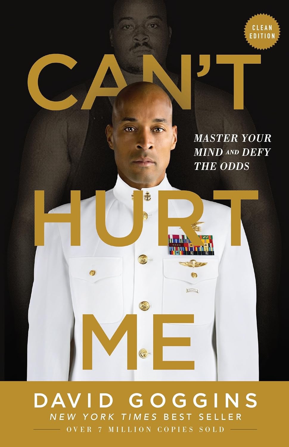CAN’T HURT ME (Clean version) by David Goggins HC Very Good