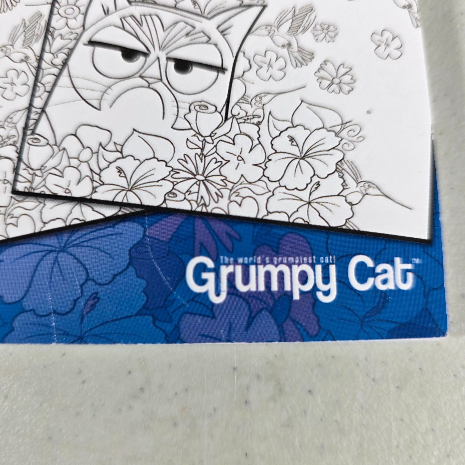 Grumpy Cat Spot‑the‑Differences Coloring Book – 4″ × 6″ – 62 Pages – Dover