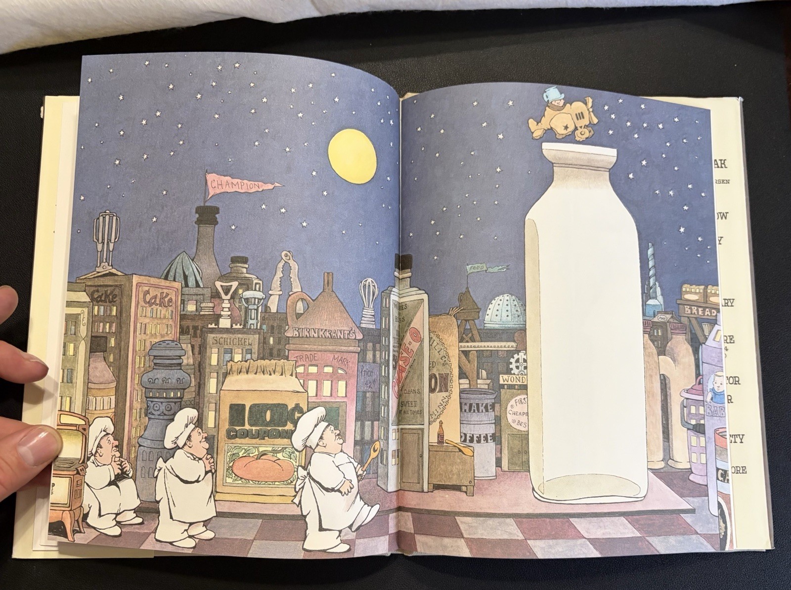 💛 SIGNED In the Night Kitchen M Sendak HCDJ Banned Book ESTATE LIQUIDATION SALE