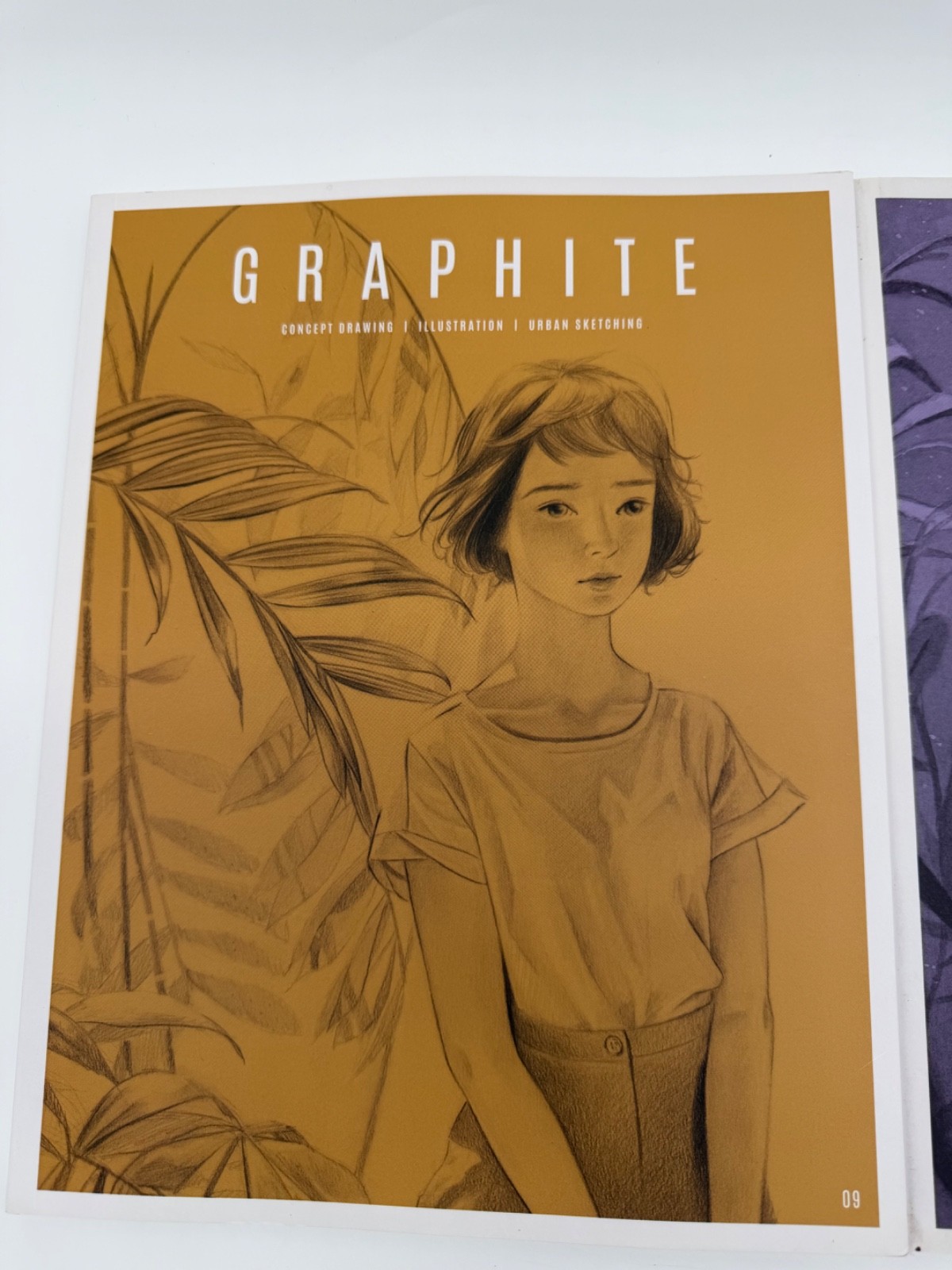 Graphite 9 & 10 by 3dtotal Publishing Art Book Magazine 2018 Lot of 2