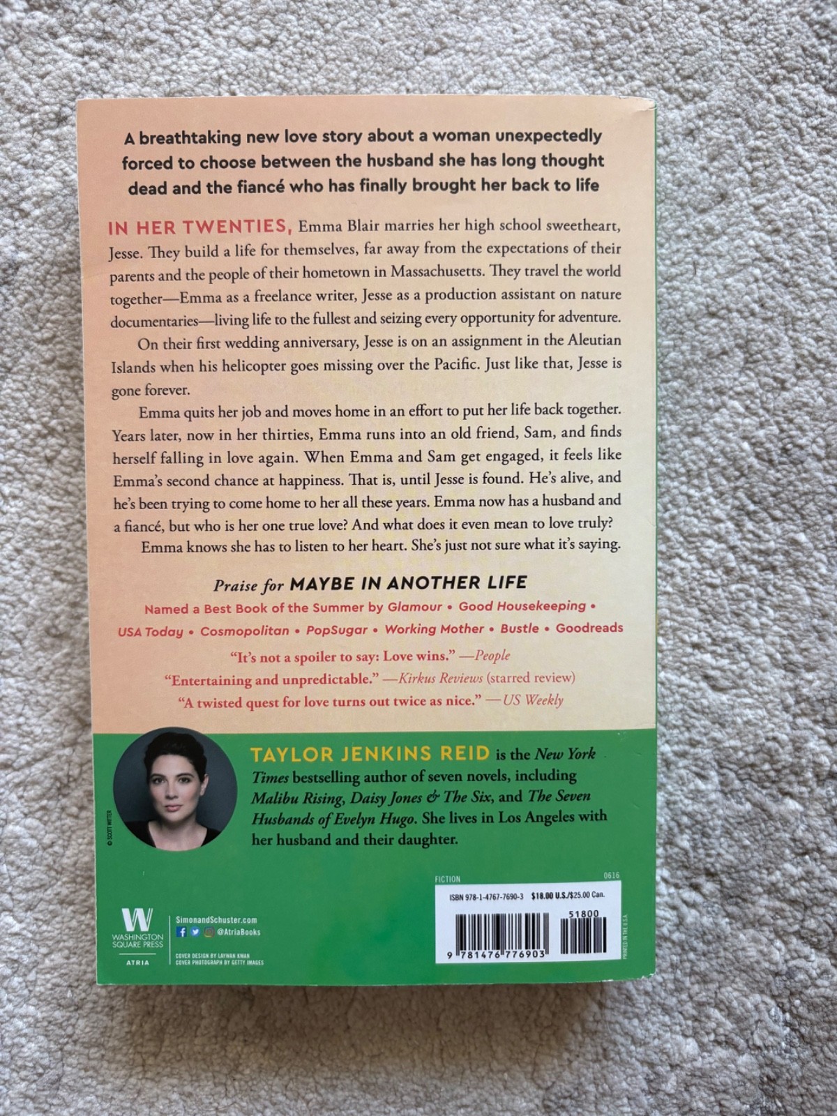 One True Loves: A Novel – Paperback, by Reid Taylor Jenkins – Very Good