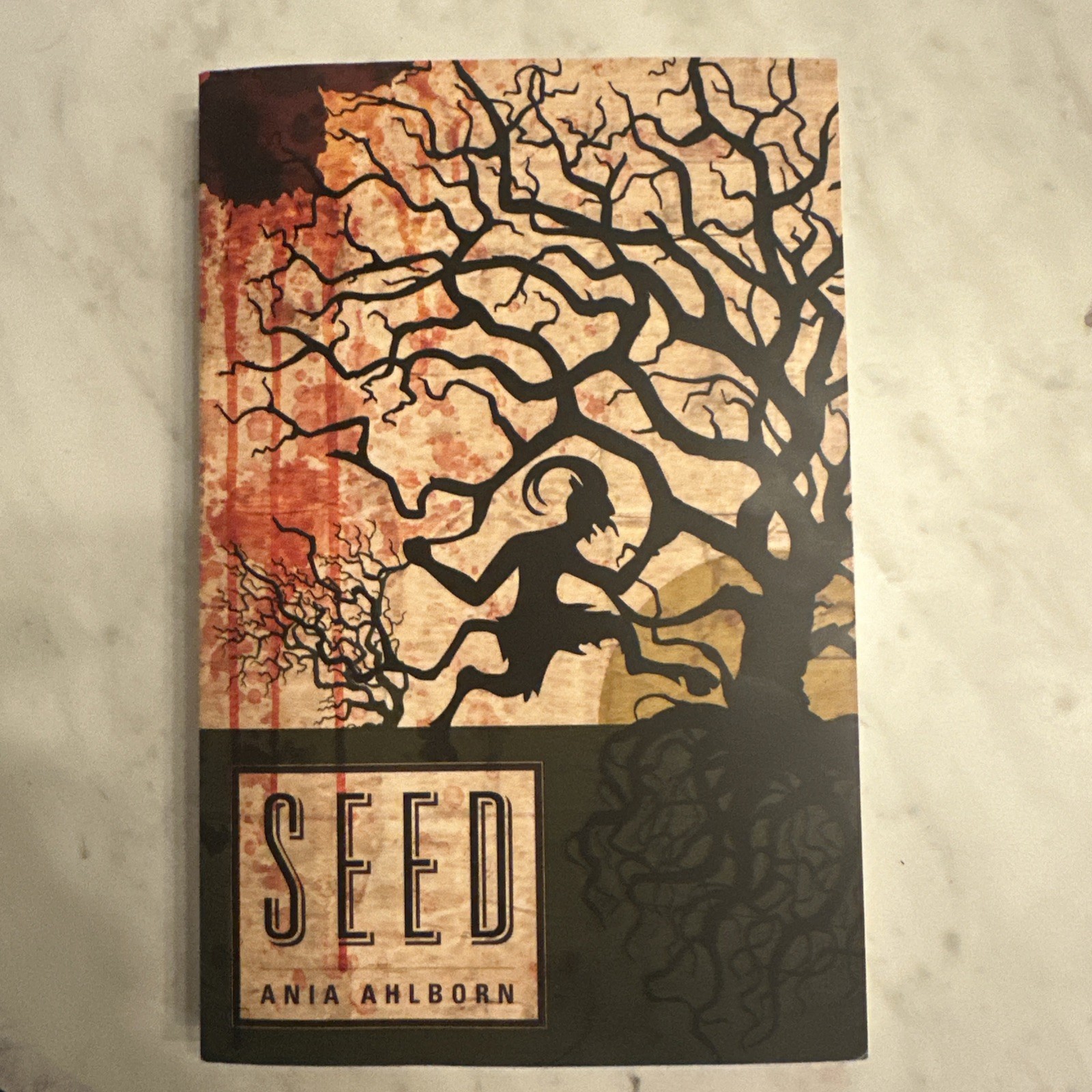 Seed by Ania Ahlborn – 2012 Horror Novel – Paperback Great Condition