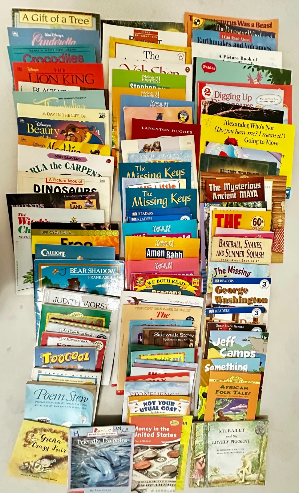 Lot of 94 Children Fiction PICTURE KIDS BOOKS RANDOM MIX PB/HC