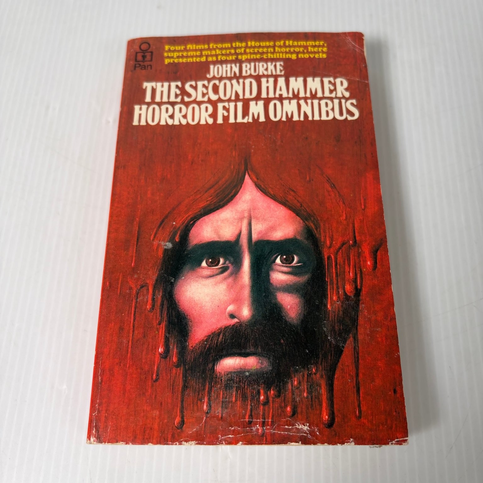 Second Hammer Horror Film Omnibus John Burke 1974 2nd Print Pan Books Classic
