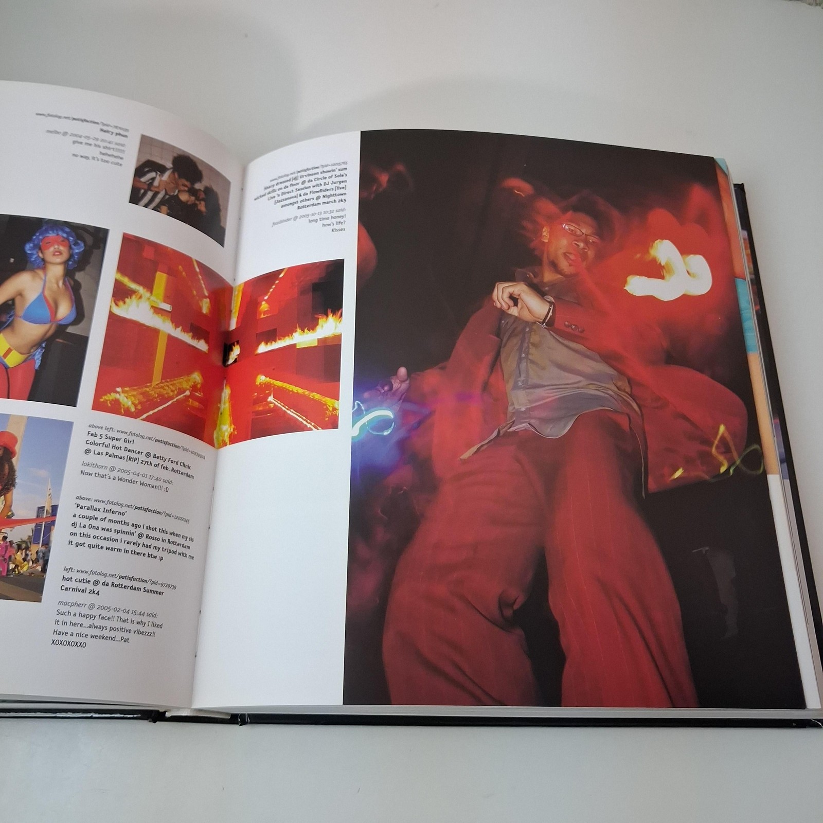 Fotolog.book Andrew Long Nick Currie Thames & Hudson Black HC 2006 1st Ed