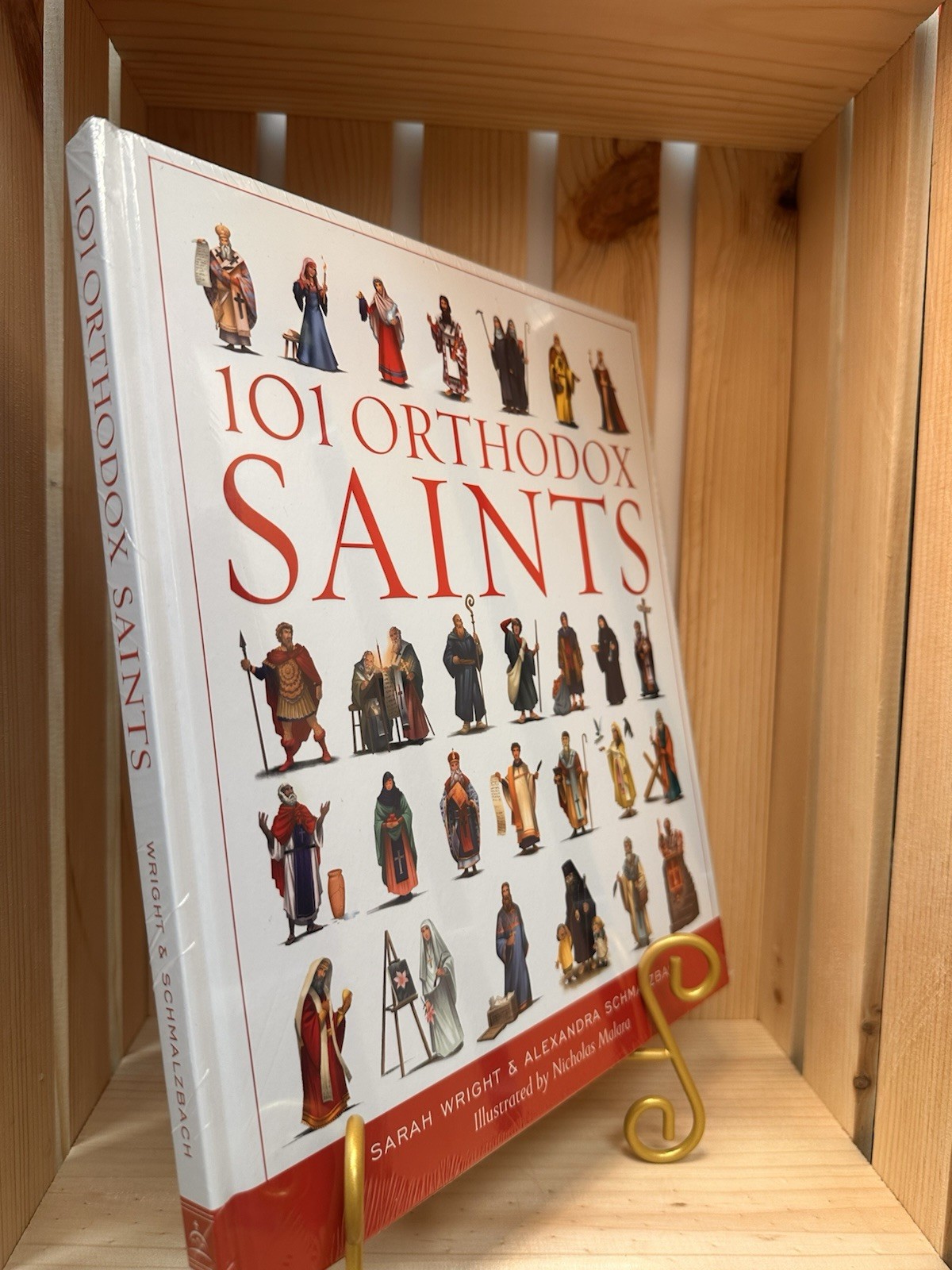 101 Orthodox Saints by Alexandra Schmalzbach and Sarah Wright (2021, Picture.