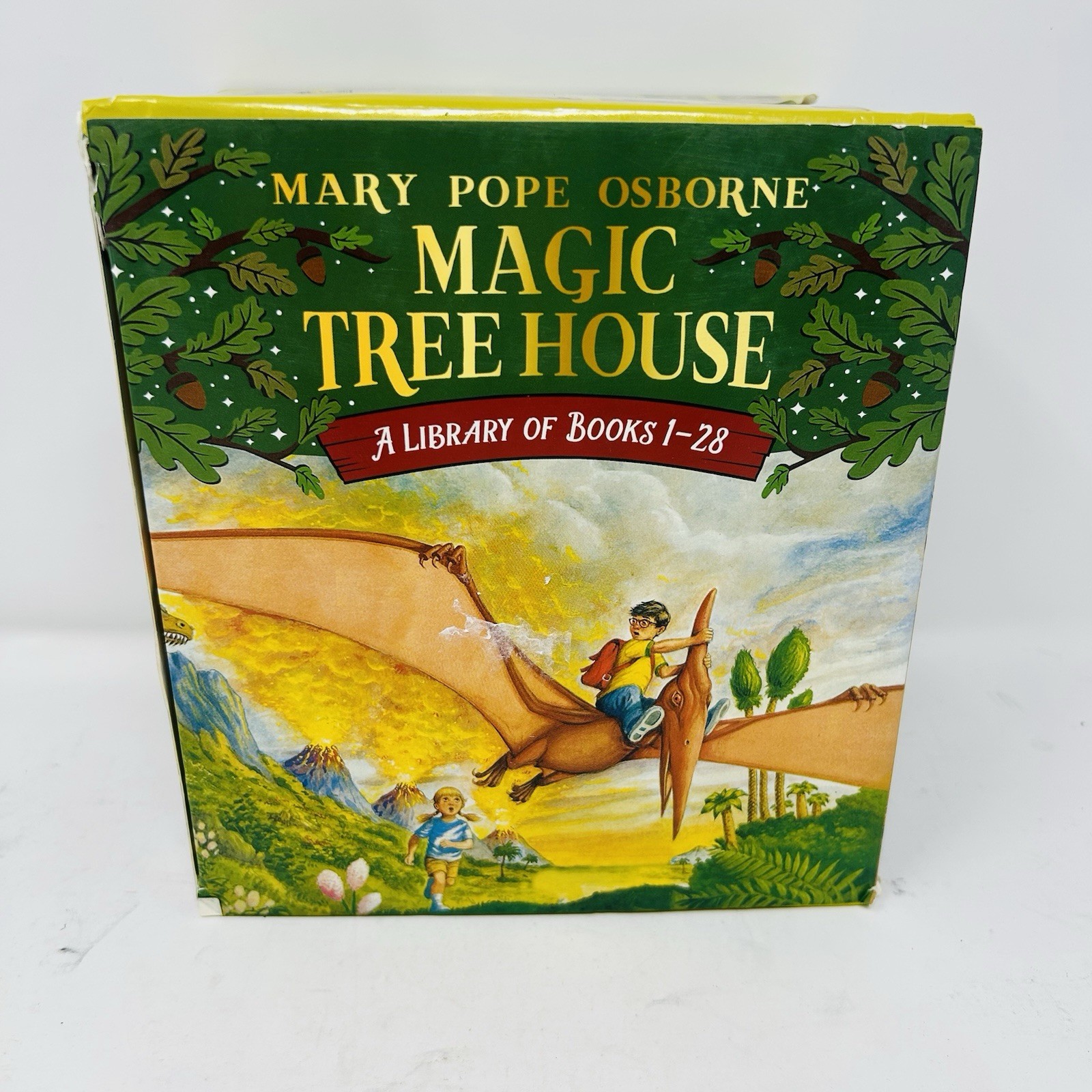 Magic Tree House Books 1-28 Boxed Set Mary Pop Osborne Rare A Library Of Books