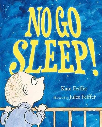 No Go Sleep! – Hardcover, by Feiffer Kate – Good