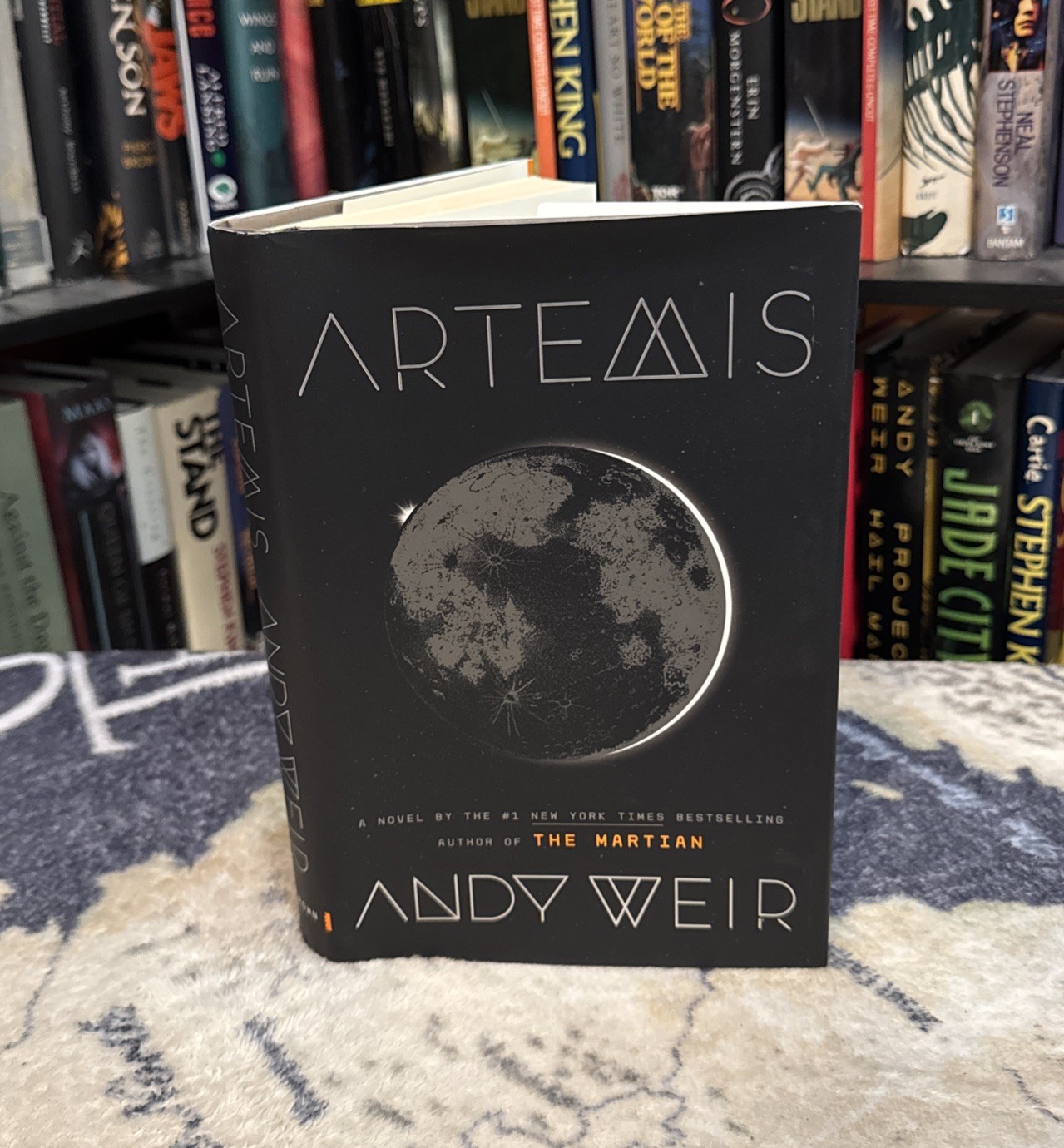 Artemis — Andy Weir (2017, Hardcover) First Edition/Print, 1st/1st, VG, HCDJ