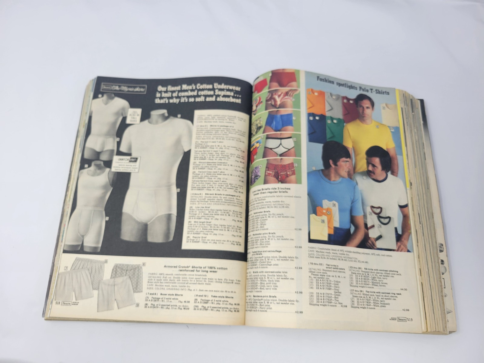 Vintage Sears Roebuck catalog book Spring Summer 1977 fashion household tools