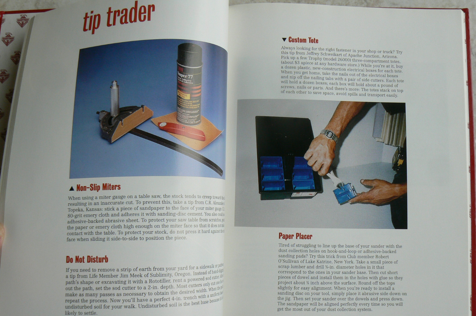 Member Tips and Projects,Handyman Club of America NEW full-color HC