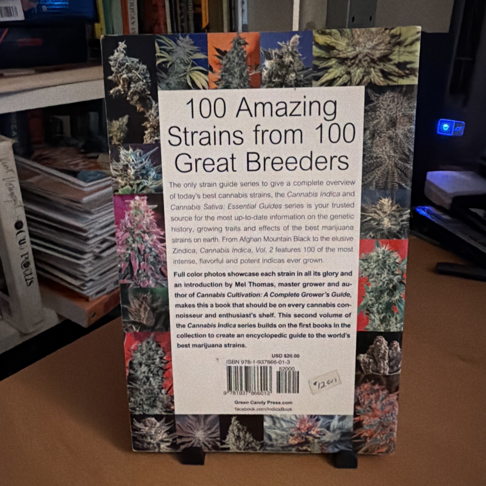 Cannabis Indica & Sativa 2 Book Lot Guide to the Worlds Finest Marijuana Strains