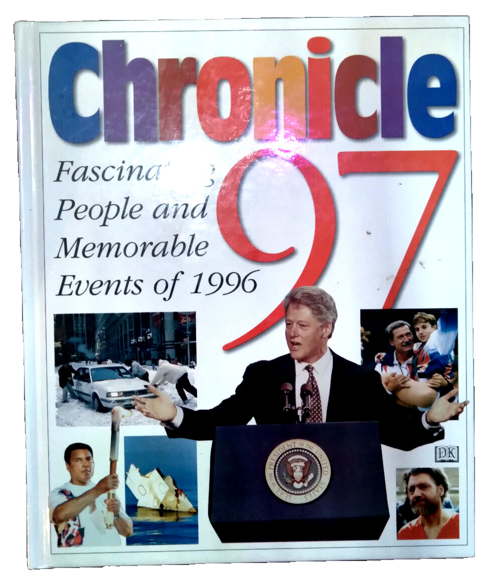 Chronicle 97, Reg Grant, rare vintage nostalgic year book about 1996, Gen X gift
