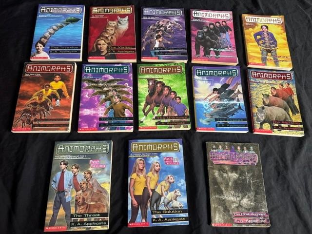 13 ANIMORPHS CHILDREN BOOK Applegate kids LOT Set vintage 22 21 16 15 13 10 6 5