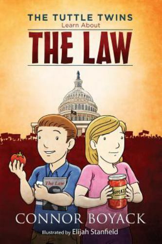 The Tuttle Twins Learn About the Law – 9780989291224, paperback, Connor Boyack