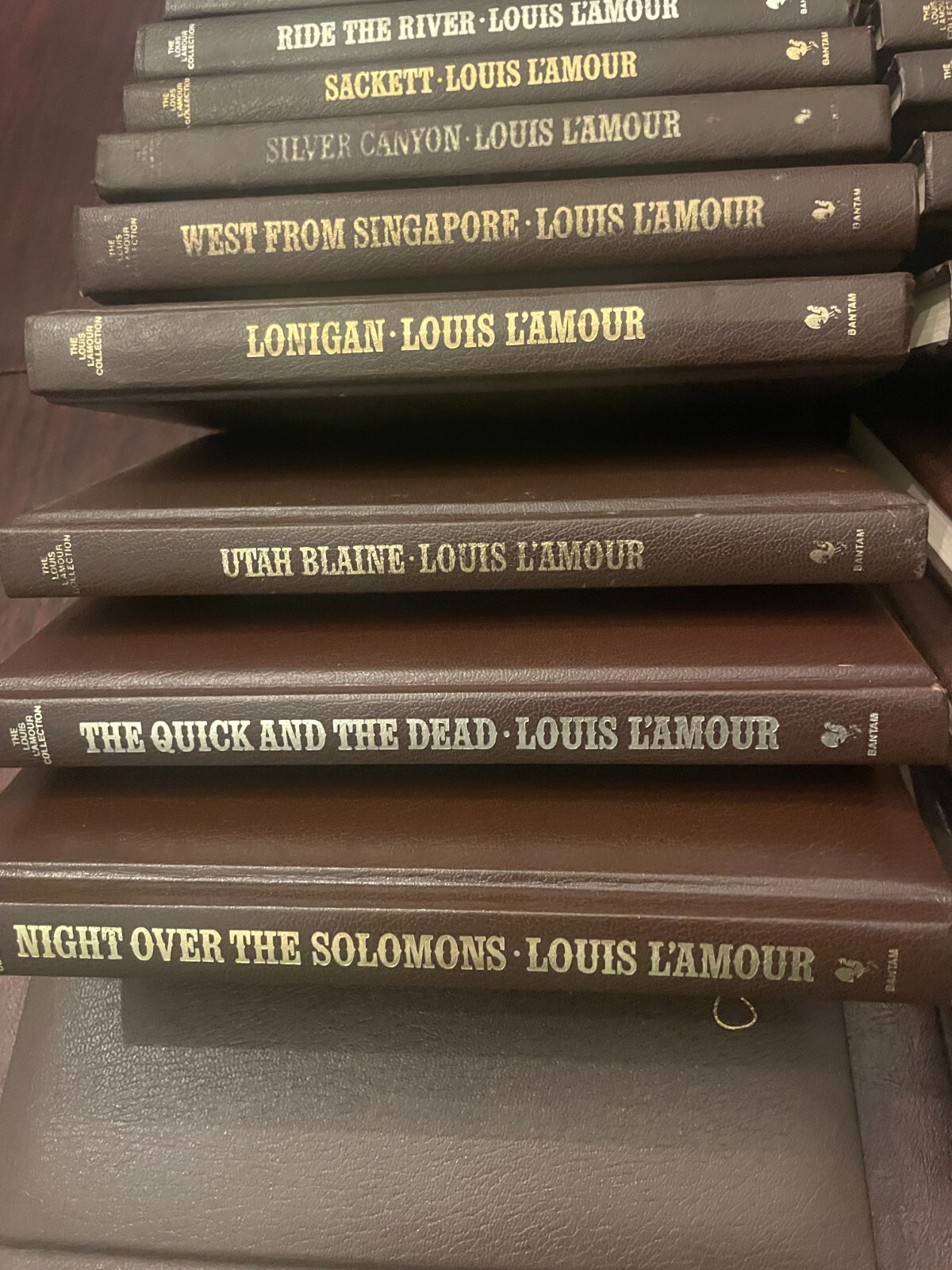 Louis L’Amour Leatherette Collection – Choose Title – FREE SHIPPING