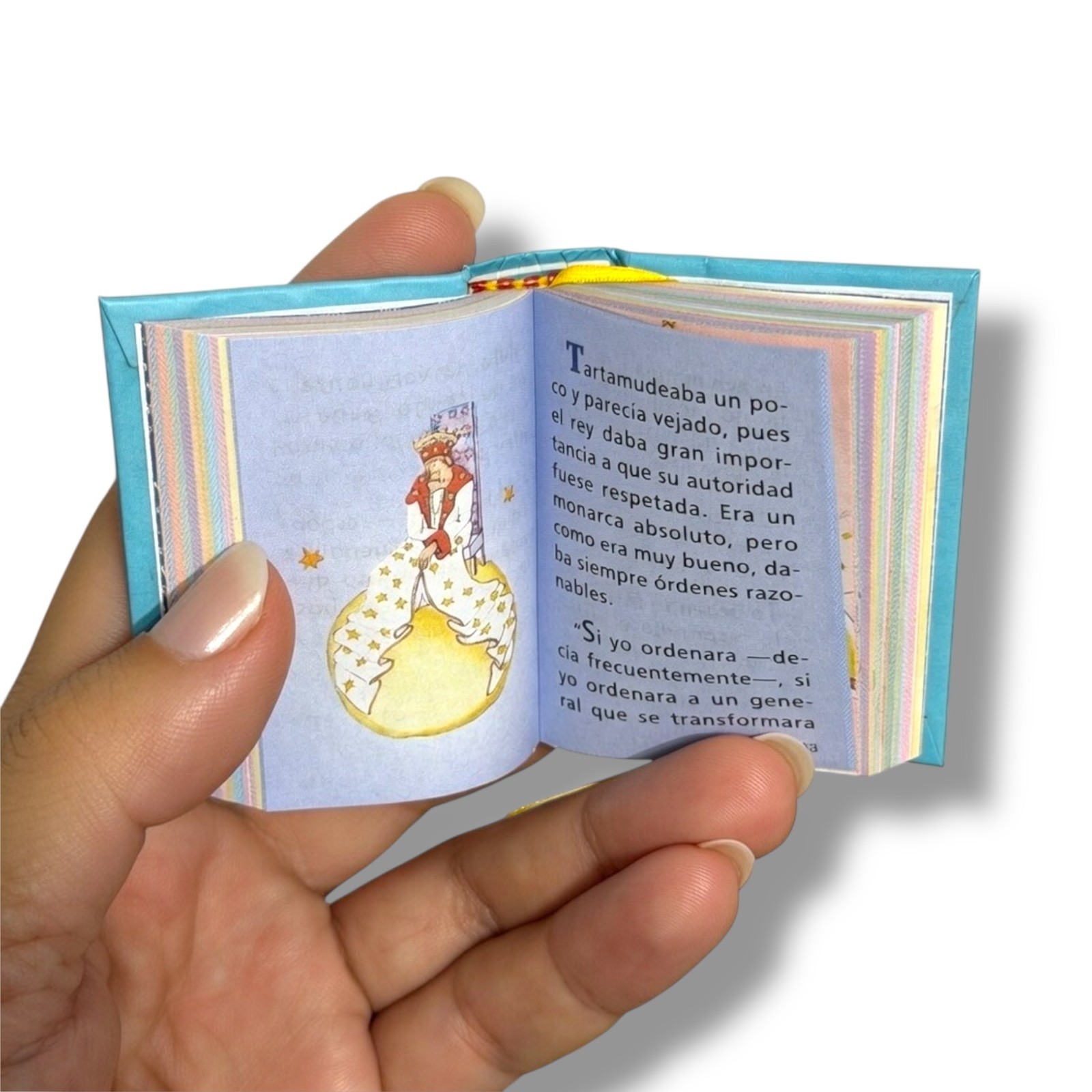 El Principito complete edition new cover 23 mini book 2.65″ high hardcover 442ps