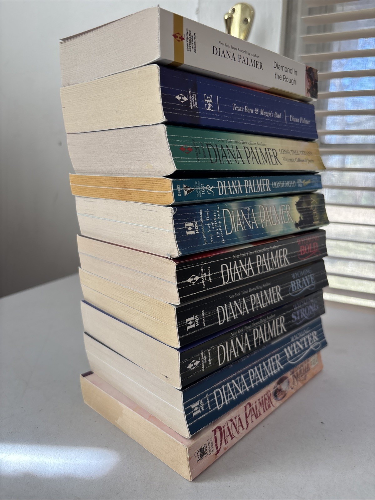 Lot of 10- Diana Palmer – Westerns, Romance, Wyoming – PB – Free Shipping