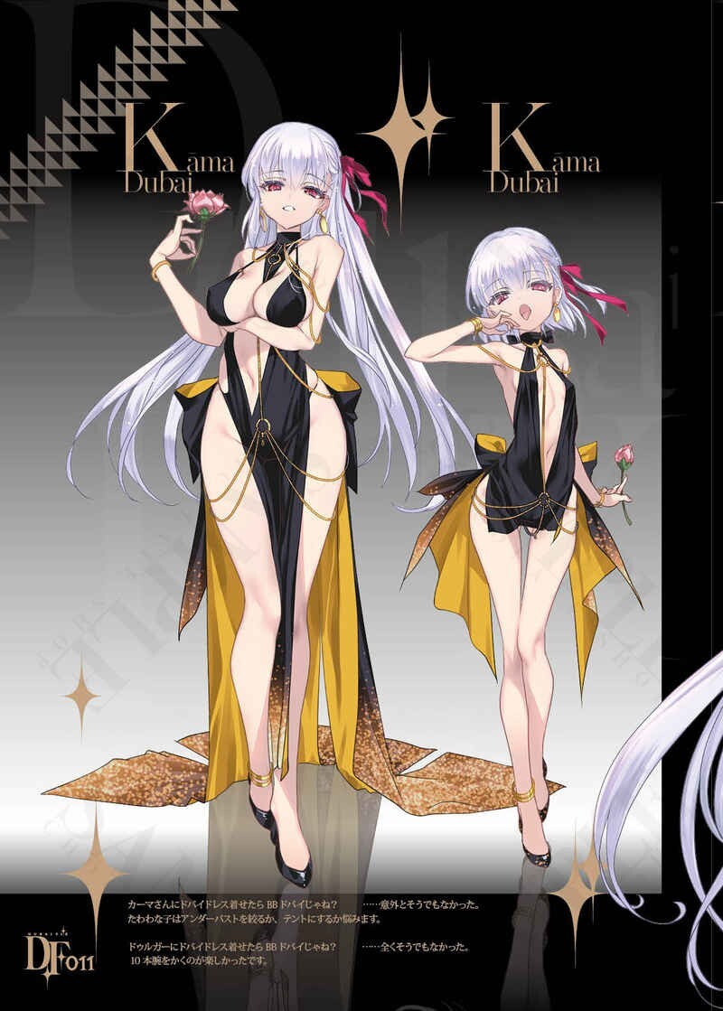C105 c104 chocolate shop fgo Melusine Dubaifix art book 3 set fate grand order