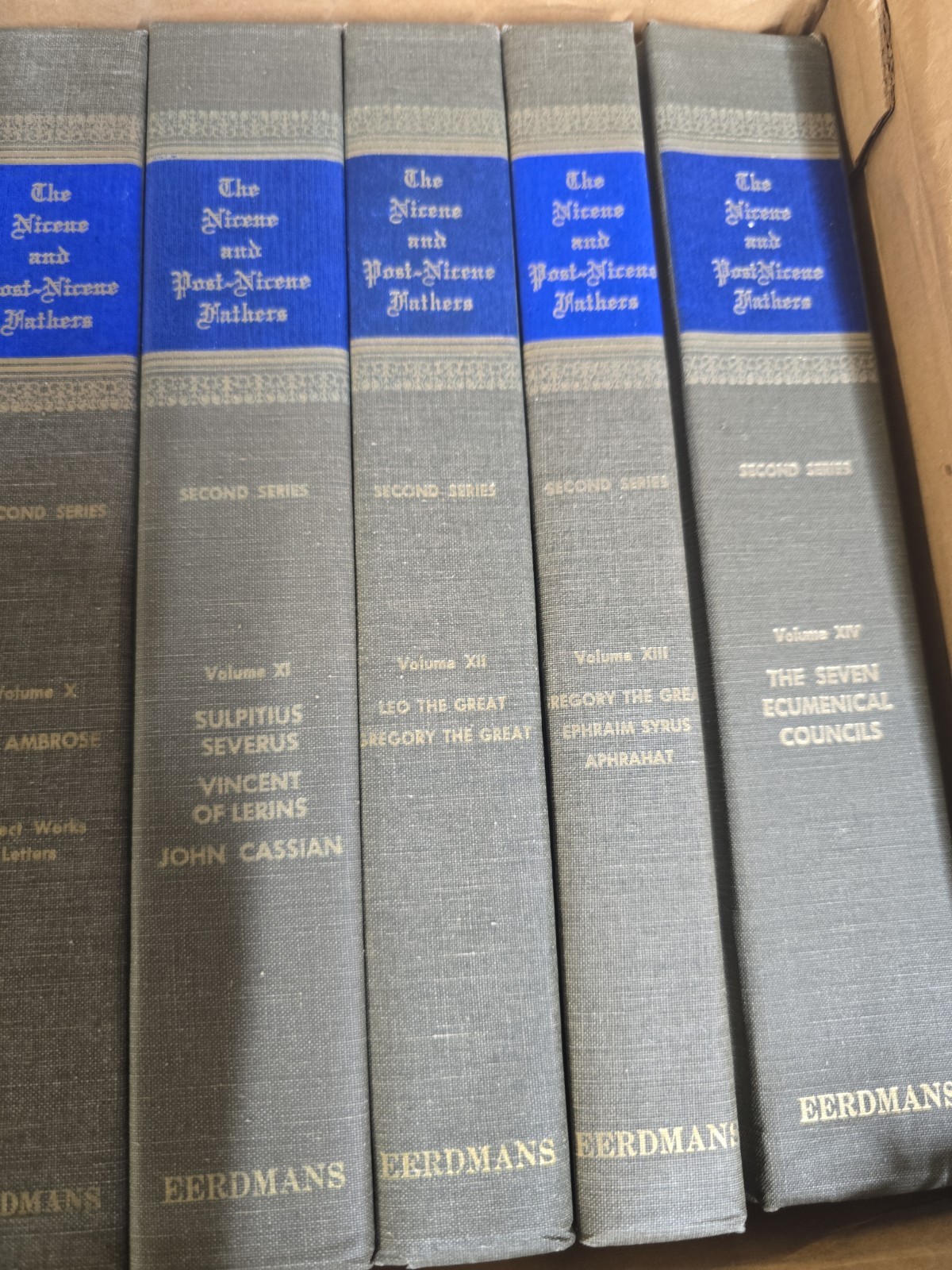 A Select Library Nicene and Post-Nicene Fathers Second Series 14 Volume Set