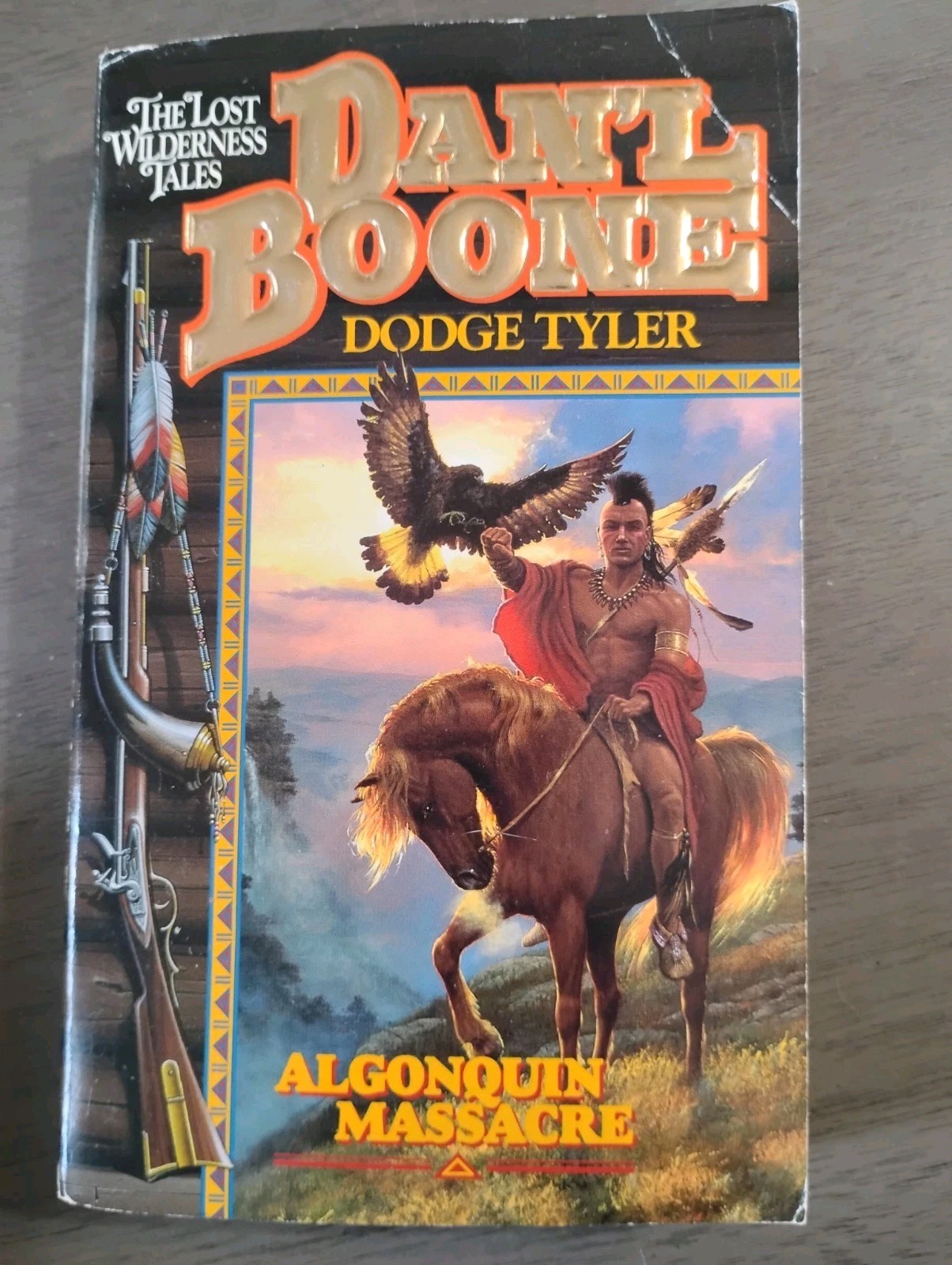 Dan’l Boone The Lost Wilderness Tales #2-5 Lot Dodge Tyler Leisure Westerns