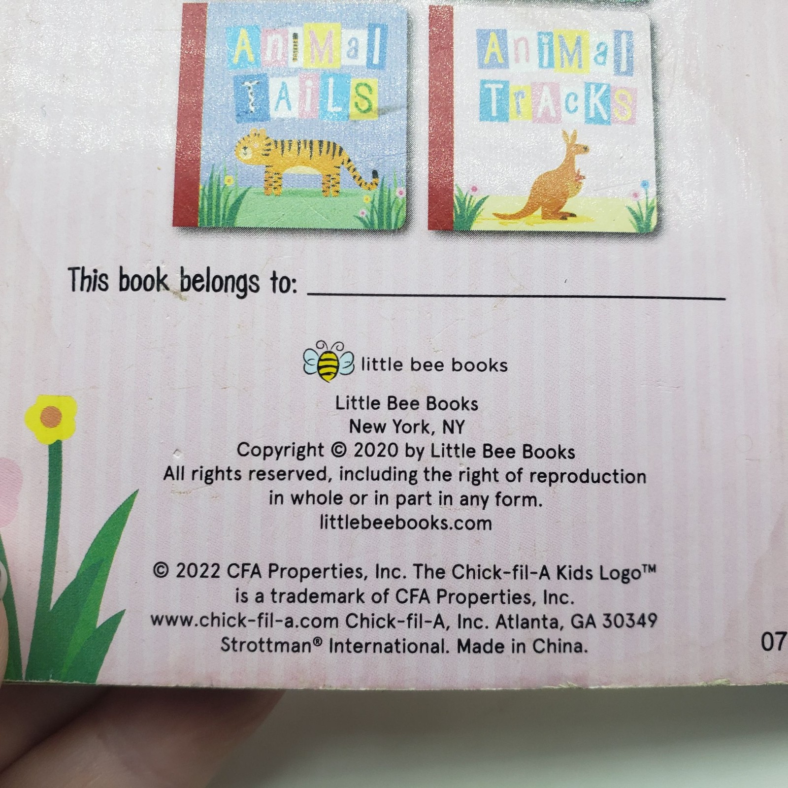 Hello World Board Book Mixed Set 6 Titles Chick-Fil-A Kids