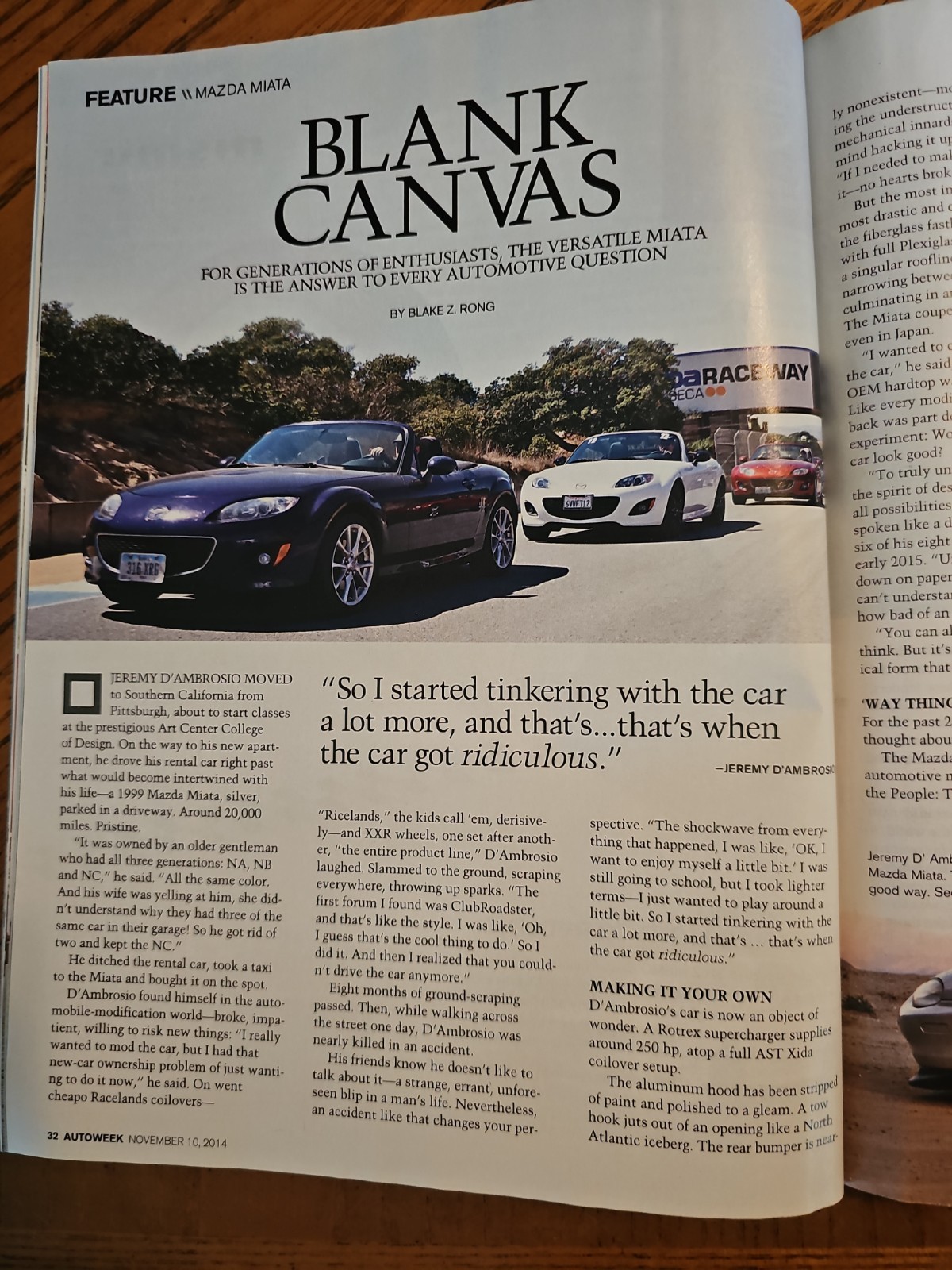 Autoweek Magazine Nov 10 2014 Porsche 944 Nissan 240SX BMW Rally Hot Rods