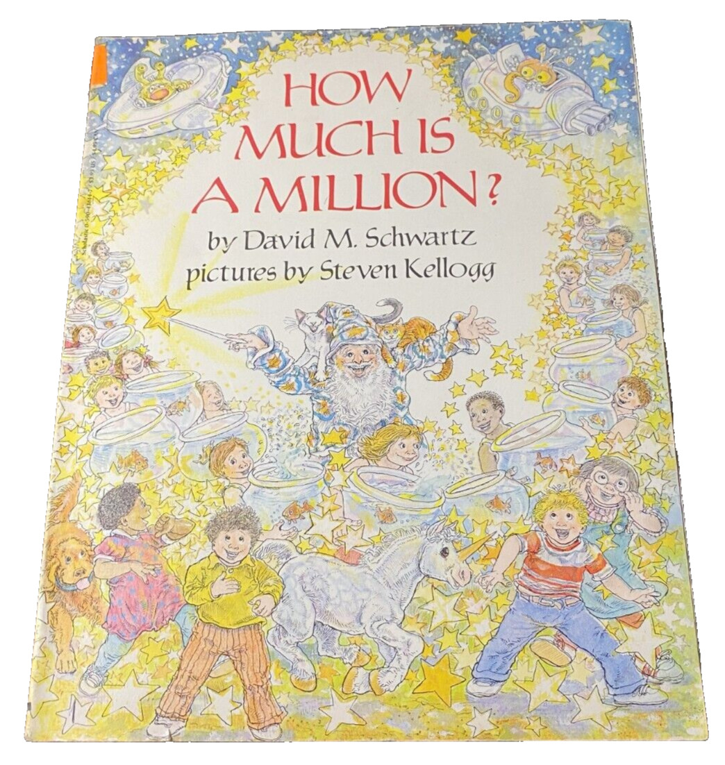 How Much Is a Million? by David M. Schwartz (1986, Paperback)